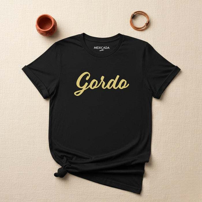 Maglietta Gordo Uomo e Donna | Taglie forti, comoda, casual, audace, fiducia | G5