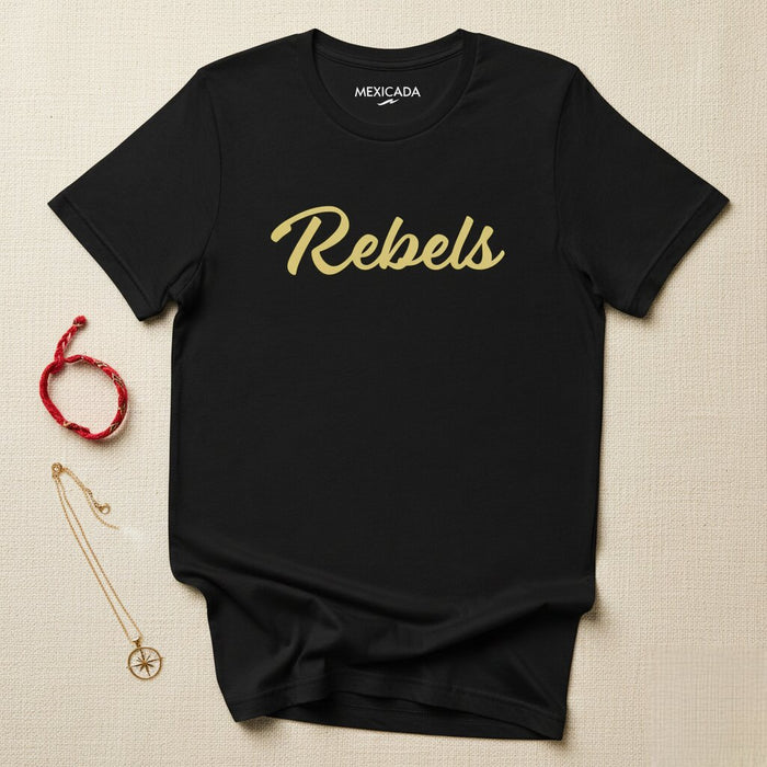 Maglietta Rebels | Forza, Sfiducia, Libertà, Unità, Potenza | R5