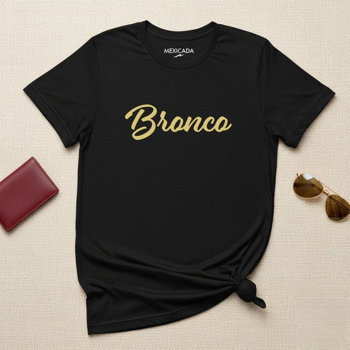 Maglietta Bronco | Cavallo Selvaggio, Potenza, Libertà, Forza, Spirito Indomito, Orgoglio Western | B5