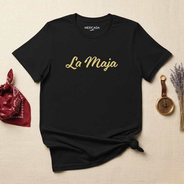La Maja Maglietta Uomo e Donna | L'Elegante Dama, Grazia, Bellezza, Forza, Icona Spagnola | L5
