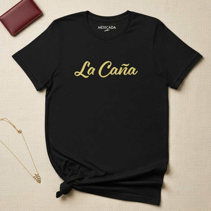 La T-Shirt da Uomo e Donna La Caña | Canna da Pesca, Relax, Pazienza, Lancio, Mulinello, Appesi alla Pace | L5