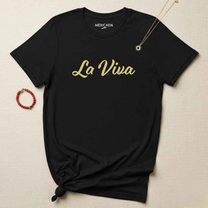 La T-Shirt Viva | Vivi la Vita, Passione, Energia, Spirito, Libertà | L5
