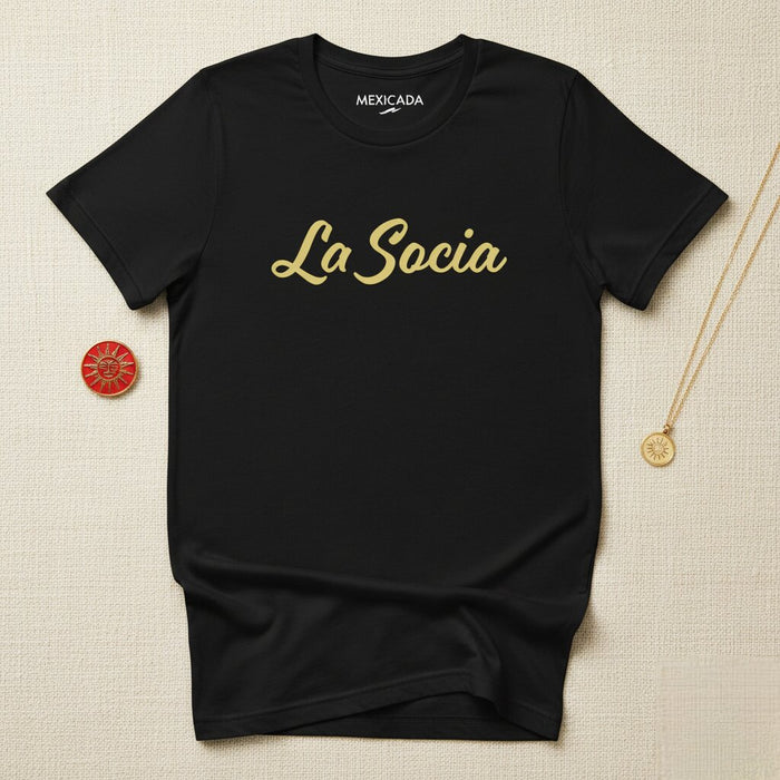 La T-Shirt da Uomo e Donna La Socia | Il Partner, Lealtà, Unità, Amicizia, Sostegno | L5