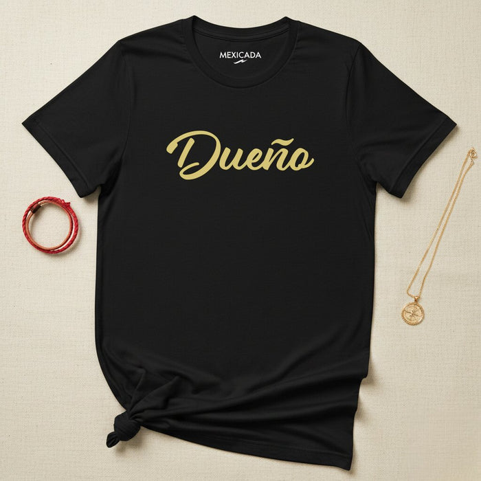 Maglietta Dueño da uomo e donna | Proprietario, forza, leadership, potere, fiducia | D5