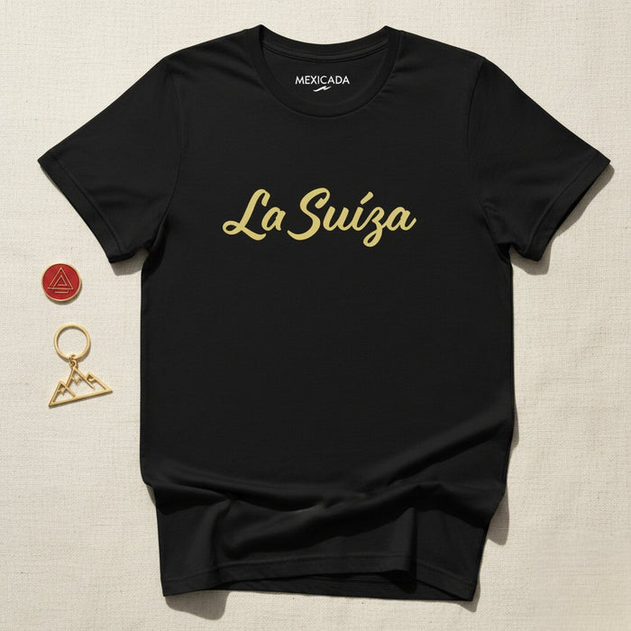 La Suíza T-Shirt | The Swiss, Heritage, Alpine Pride, Strength, Tradition, Legacy | L5