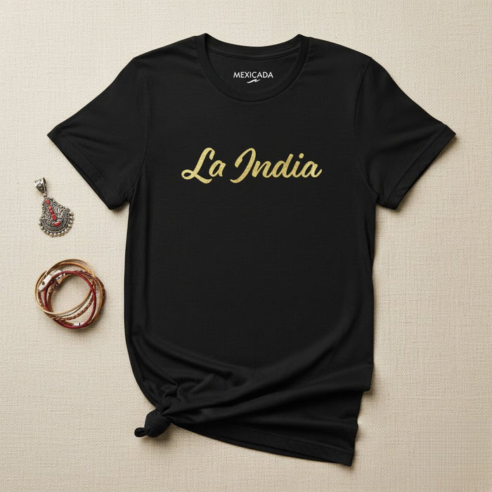 La India Men & Women's T-Shirt | The India, Strength, Spirit, Power, Cultural Pride | L5
