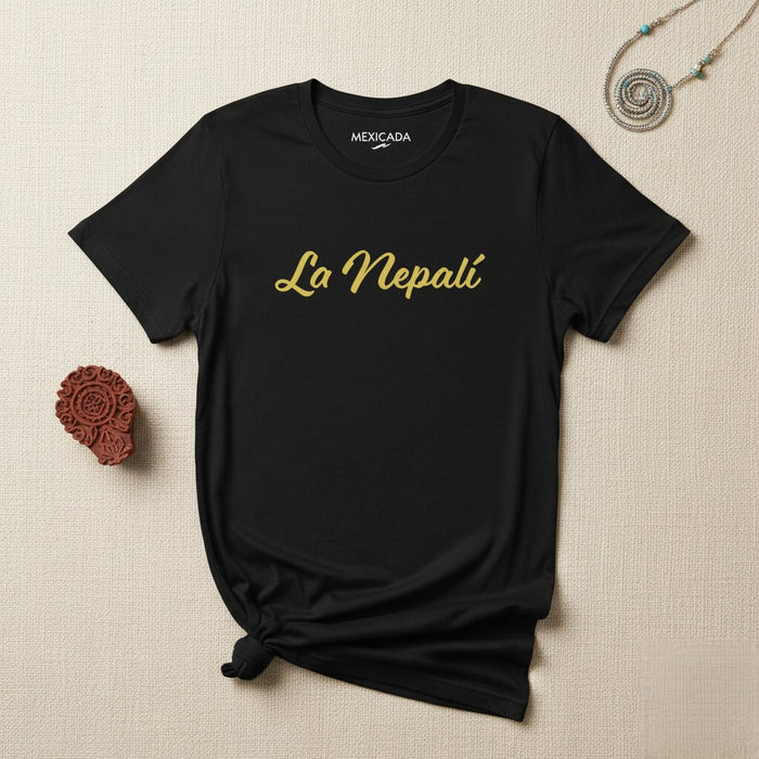 La Nepalí T-Shirt | The Nepali, Himalayas, Mountain Spirit, Adventure, Strength, Heritage | L5