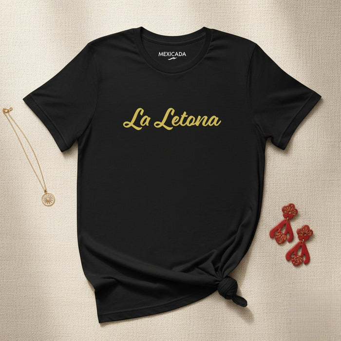 La Letona T-Shirt | The Milkmaid, Tradition, Heritage, Pride, Strength, Cultural Identity | L5