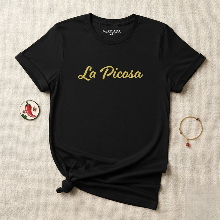 Maglietta da uomo e da donna La Picosa | Piccante, audace, passione, energia, caldo, sapore | L5