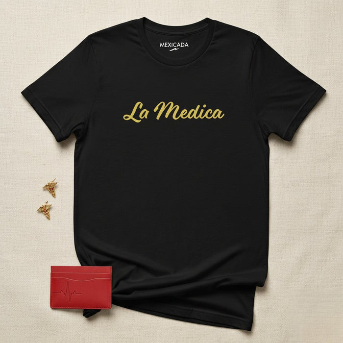 T-shirt La Medica da Uomo e Donna | Dottore, Medicina, Sanità, Professionista Medico, Salute | L5