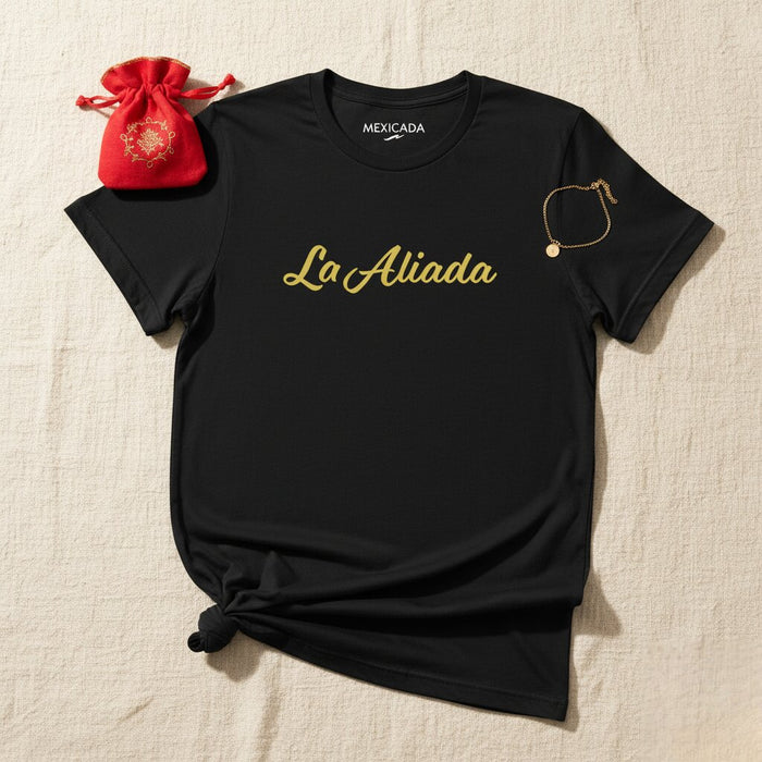 La T-shirt da uomo e donna La Aliada | Forza, Alleato, Empowerment, Supporto | L5