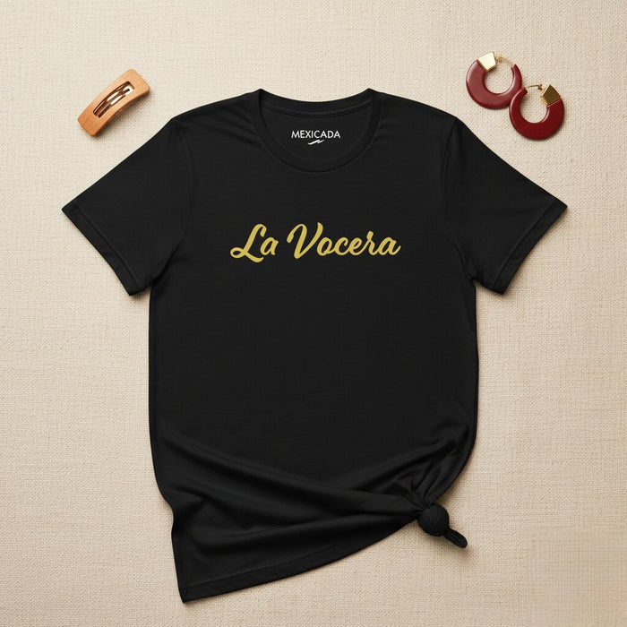 Maglietta per uomo e donna La Vocera | Speaker, Voce, Empowerment, Leadership, Forza | L5