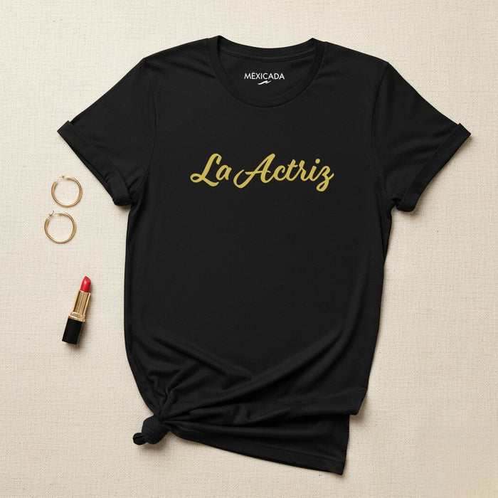 La T-shirt da uomo e donna La Actriz | Attrice, talento, dramma, performance, cinema | L5