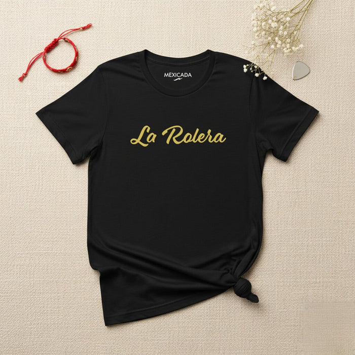 La Rolera Men & Women's T-Shirt | L5 | Mexican Culture, Traditional Art, Proud, Heritage, Stylish