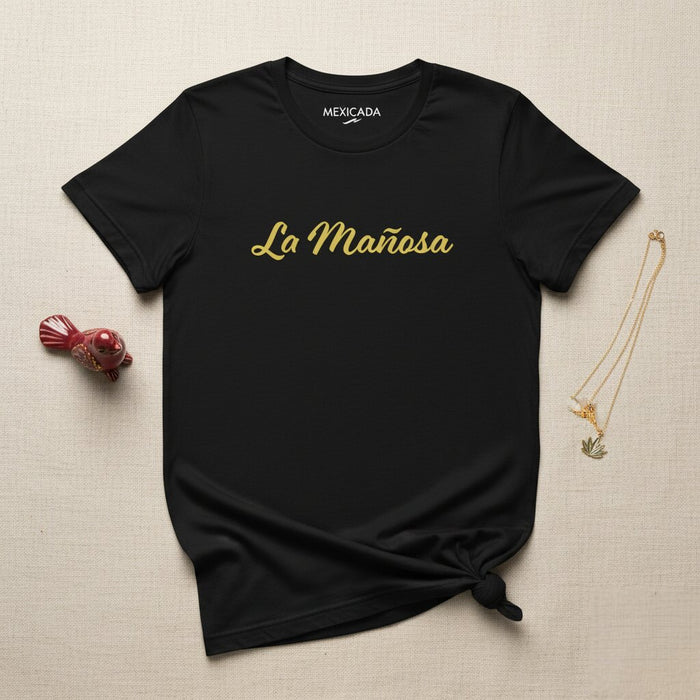 La Maglietta La Mañosa | L'Astuta, Spirito Audace, Mente Intelligente, Energia Intrepida, Fiducia | L5