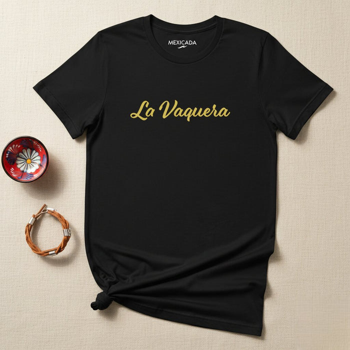 La Maglietta Vaquera | Cowgirl, Rodeo, Spirito Western, Forza, Libertà, Orgoglio di Frontiera | L5