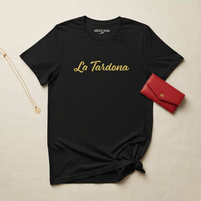 La T-shirt da uomo e donna La Tardona | Il Dormiglione, Spirito Rilassato, Calmo, Freddo, Riposante | L5