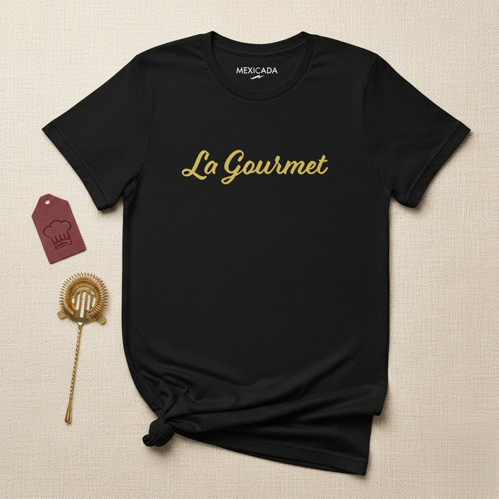 La T-shirt Gourmet | Gourmet, Sapore, Cultura, Passione, Spirito Culinario, Orgoglio da Foodie | L5