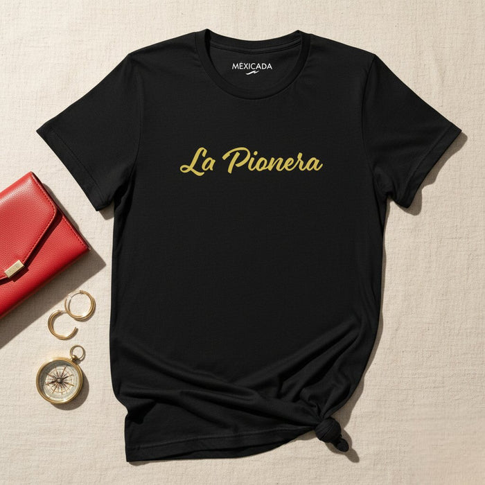 La T-shirt Pioniera | La pioniera, apripista, coraggio, forza, leader, ispirazione | L5