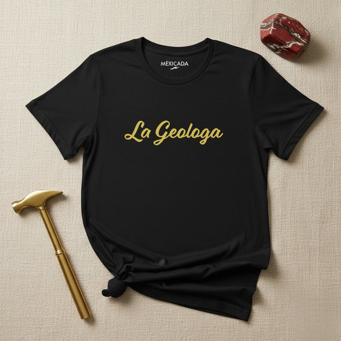 La maglietta della geologa | Rocce, minerali, scienze della terra, esplorazione, avventura | L5