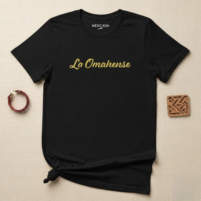 La Omahense Men & Women's T-Shirt | Omaha Pride, Community, Heritage, Culture, Local Spirit | L5