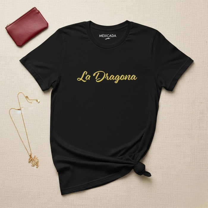 La Maglietta Dragona | La Dragonessa, Potere, Fuoco, Forza, Bestia Mitica, Coraggio, Spirito Guerriero | L5