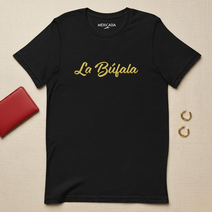 Maglietta da uomo e donna La Búfala | Bufalo, forza, selvaggio, libertà, spirito | L5