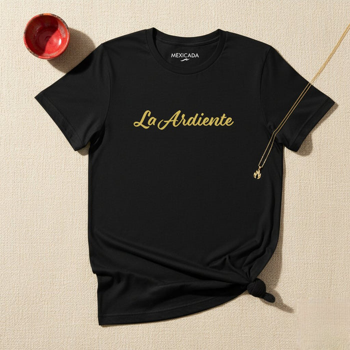 La T-Shirt Ardente | Fuoco, Passione, Energia, Audace, Feroce, Fiducia | L5
