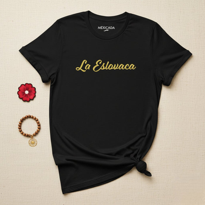 La Eslovaca T-Shirt | The Slovak Woman, Slovakia Pride, Heritage, Culture, Flag | L5