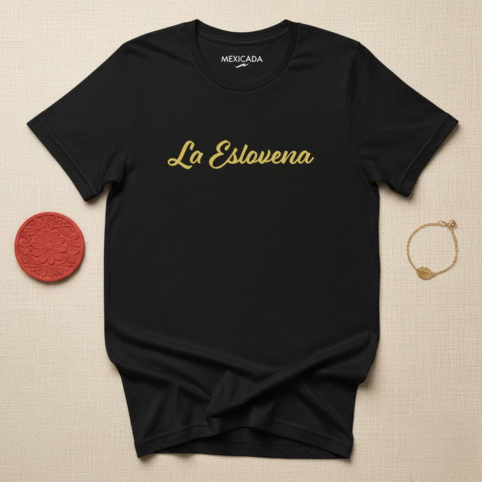 La Eslovena T-Shirt | Slovenia, Pride, Heritage, Culture, Flag, Travel | L5