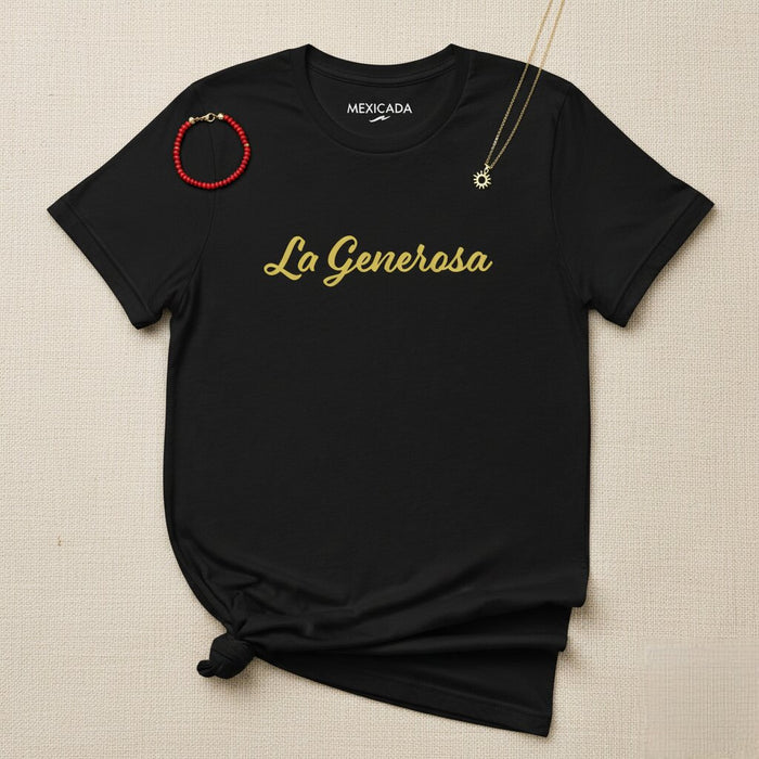 La Generosa T-Shirt da Uomo e Donna | Generosità, Gentilezza, Compassione, Forza | L5