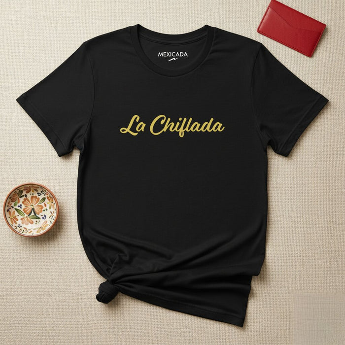 Maglietta da uomo e donna La Chiflada | Divertente, audace, umoristica, unica, grafica | L5