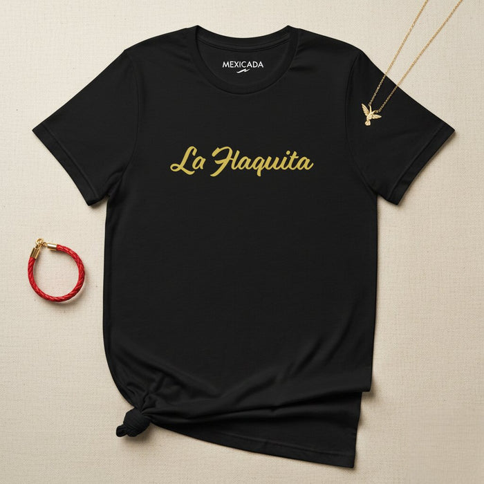 La T-shirt da uomo e donna La Flaquita | Sottile, elegante, alla moda, casual | L5