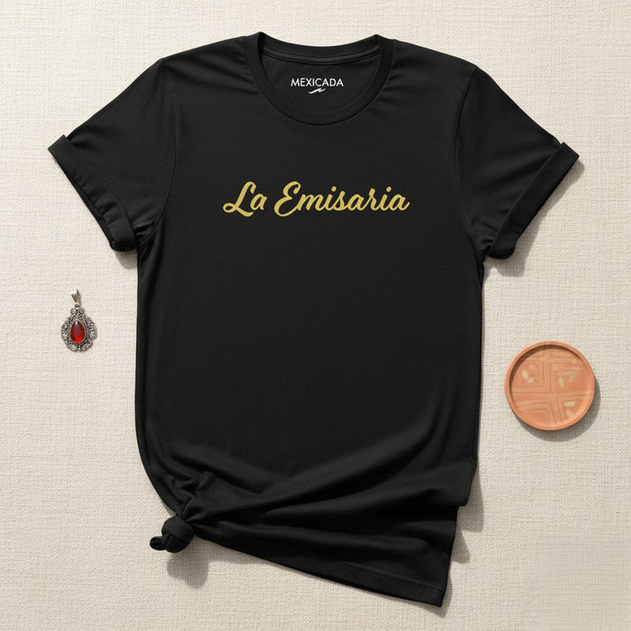 La T-Shirt da Uomo e Donna Emisaria | Emissario, Messaggero, Forza, Potere, Leadership | L5