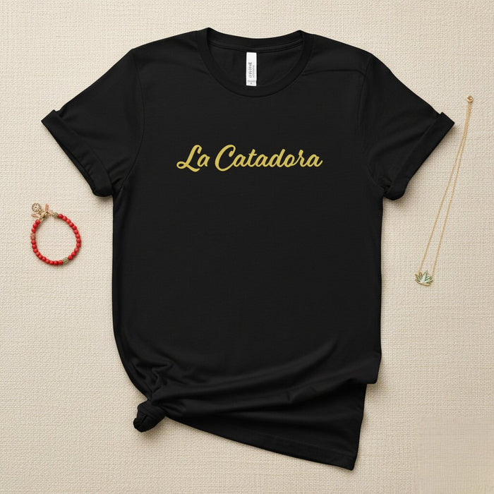 Maglietta da uomo e donna La Catadora | Degustazione di vini, Sommelier, Eleganza, Amante del vino, Esperto di degustazione | L5