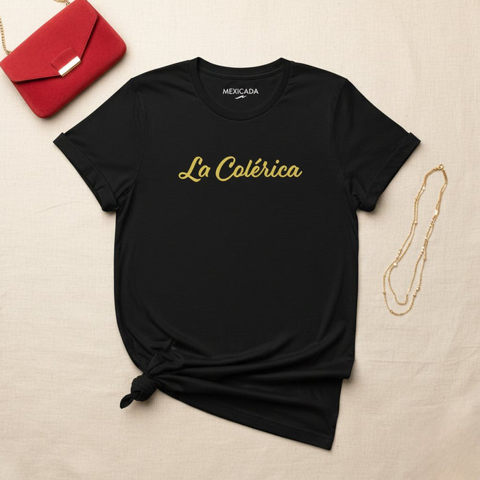 La T-shirt da uomo e donna La Colérica | Rabbia, Furia, Forza, Passione | L5