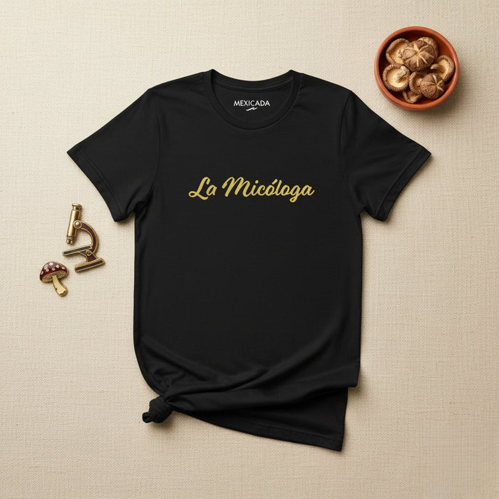 La Micologa T-Shirt da Uomo e Donna | Micologo, Funghi, Natura, Scienza, Biologia, L5