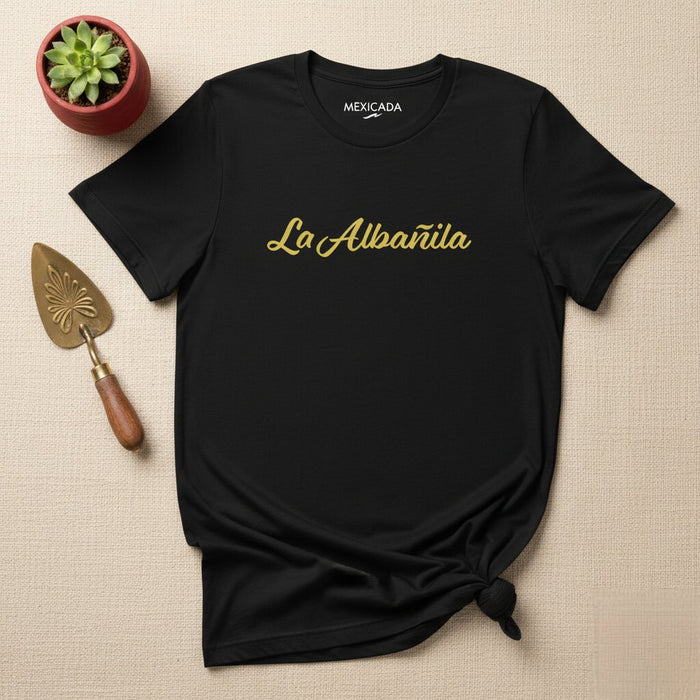 La Maglietta da Uomo e Donna Albañila | Edile, Costruzione, Forza, Lavoro, Operaia Specializzata | L5