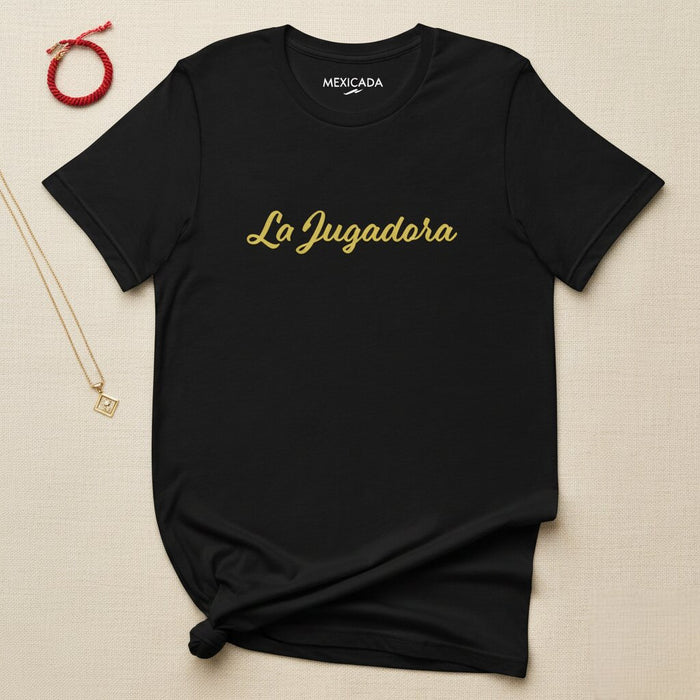 La T-Shirt da Uomo e Donna La Jugadora | Giocatore, Forza, Determinazione, Vittoria, Sport | L5
