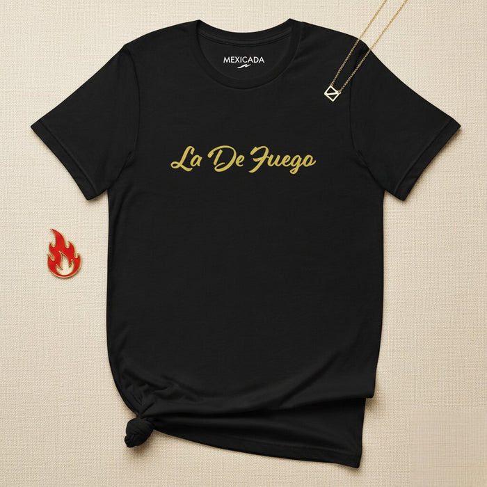 La De Fuego T-Shirt Uomo e Donna | Fuoco, Passione, Forza, Potenza, Energia | L5