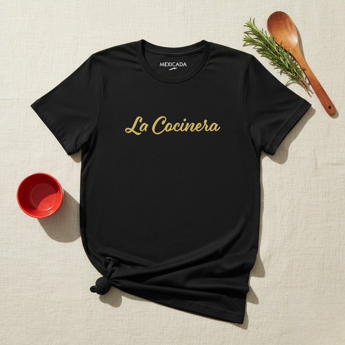La T-Shirt da Uomo e Donna La Cocinera | Chef, Cucina, Gastronomia, Amante del Cibo, Cucina | L5