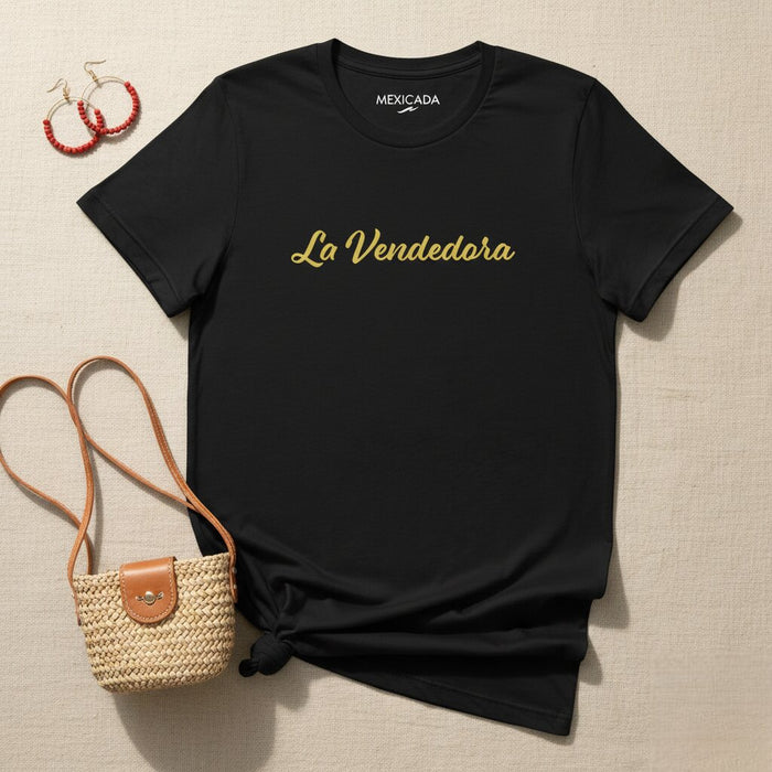 La maglietta da uomo e donna La Vendedora | Il venditore, forza, emancipazione, imprenditore, fiducia | L5