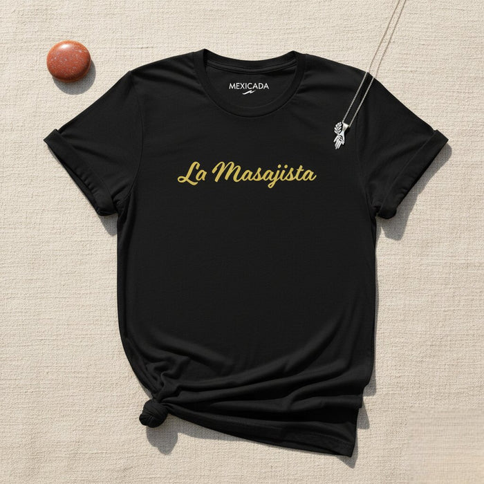 Maglietta da uomo e donna La Masajista | Massaggio, Relax, Benessere, Comfort, Guarigione | L5