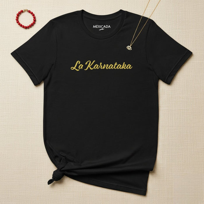 La Maglietta Uomo e Donna del Karnataka | Karnataka, India, Cultura, Tradizione, Orgoglio, Unisex, L5