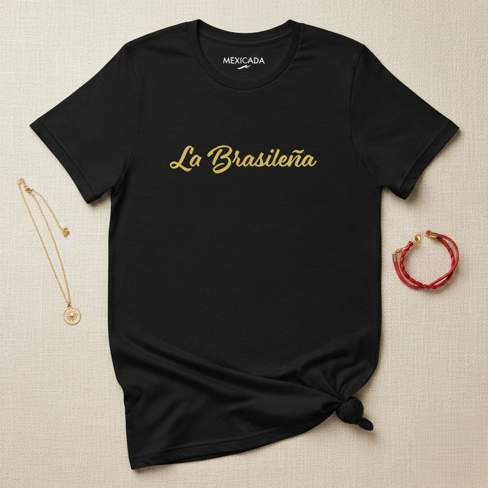 Maglietta da uomo e da donna La Brasileña | Brasile, cultura, stile, passione, calcio | L5
