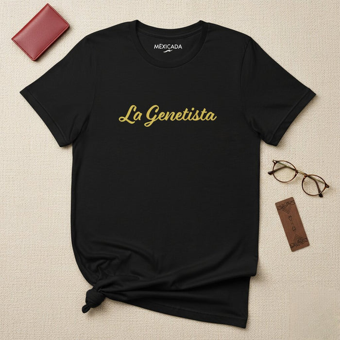 T-Shirt da Uomo e Donna La Genetista | Genetista, Scienza, Ricerca, Innovazione, Biologia, DNA | L5