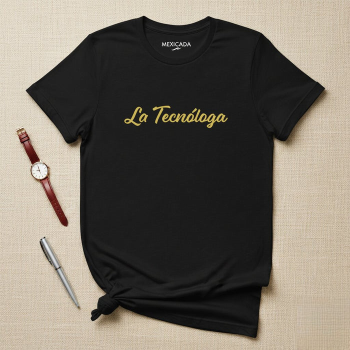 Maglietta La Tecnóloga Uomo e Donna | Tecnologia, Innovazione, Ingegnere, Smart, Appassionato di tecnologia | L5