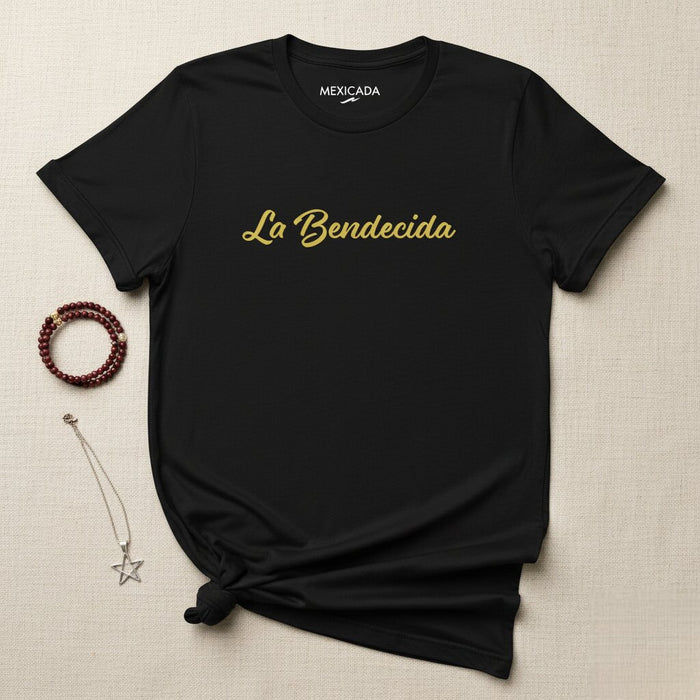 Maglietta Uomo e Donna La Bendecida | Benedetto, Fede, Forza, Spirituale, Speranza | L5