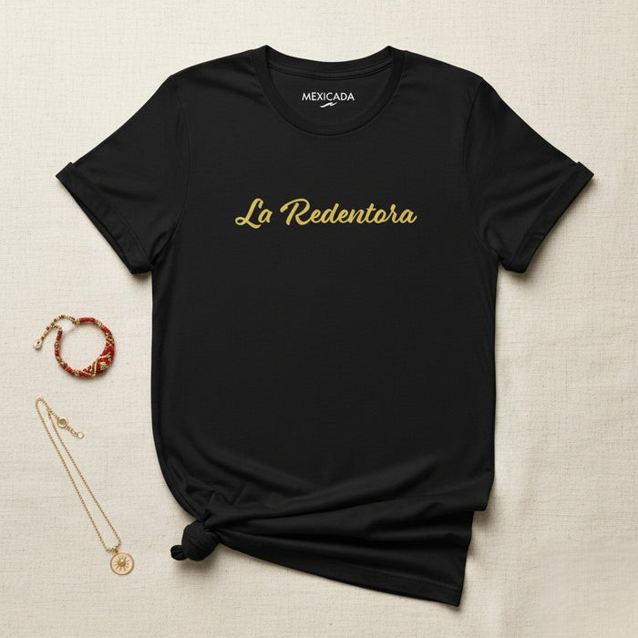 La Redentora T-Shirt da Uomo e Donna | Salvatore, Redenzione, Fede, Forza, Speranza | L5