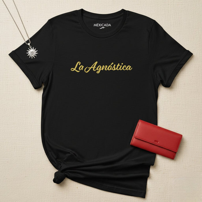 La T-shirt Agnóstica per Uomo e Donna | Agnostico, Filosofia, Credenza, Incertezza, Libertà | L5